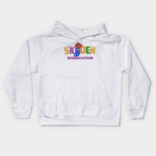 Native American Skoden Funny Design Kids Hoodie